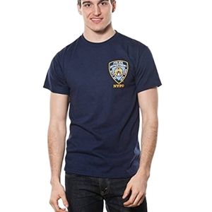 NYPD Navy Blue Short Sleeve Men's T-Shirt Small NWT
